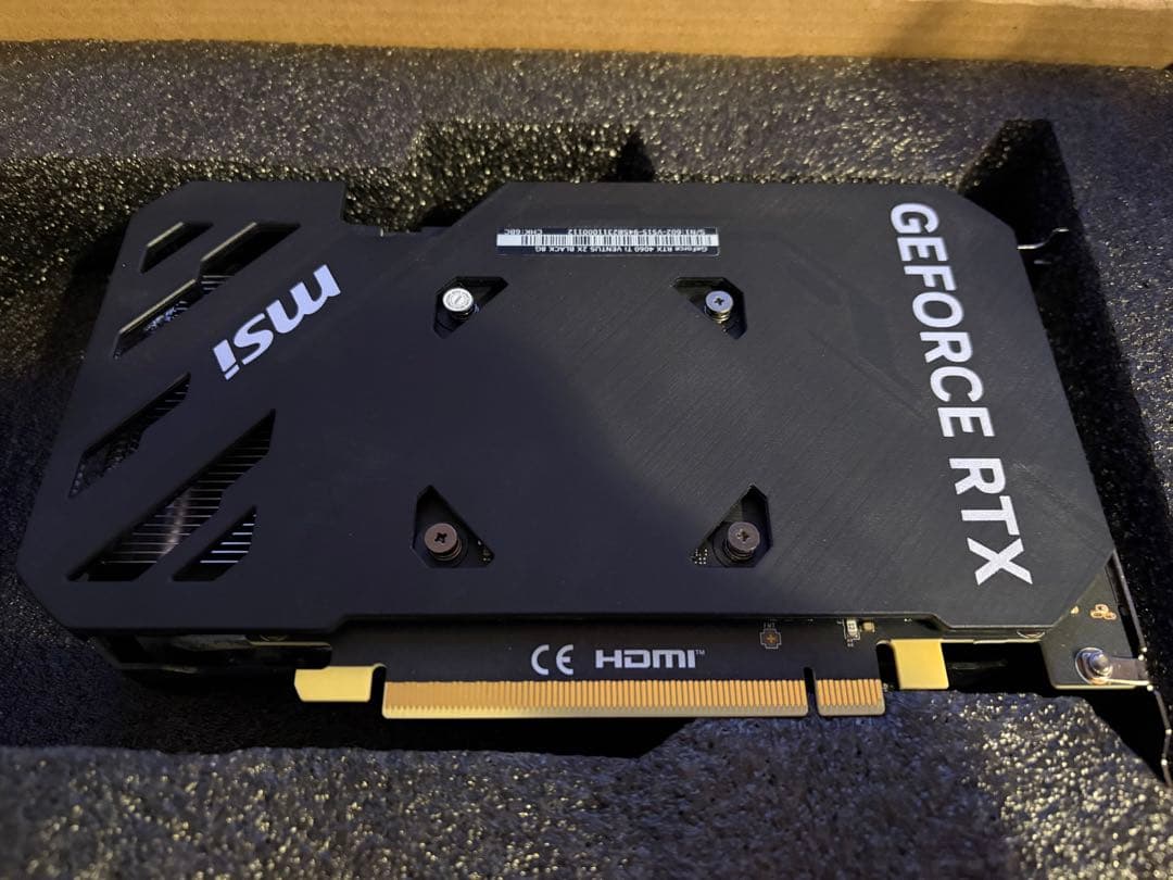 MSI GeForce RTX4060ti 8g グラフィックボード