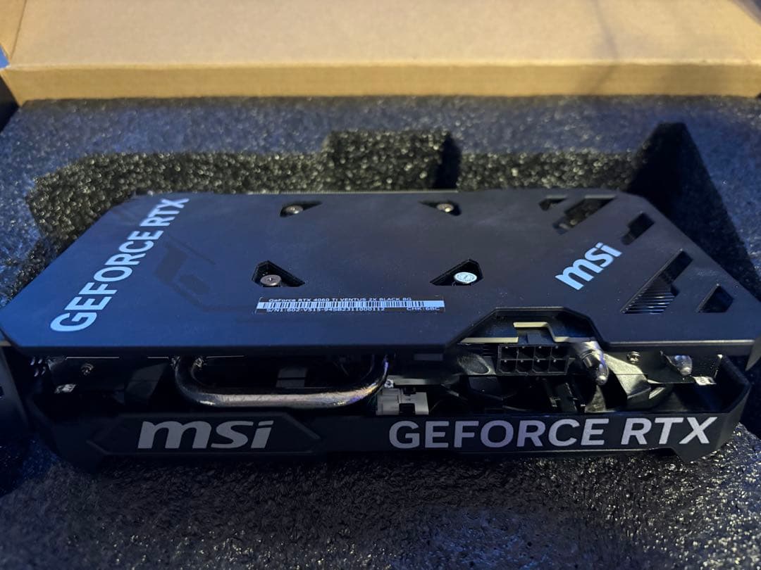 MSI GeForce RTX4060ti 8g グラフィックボード