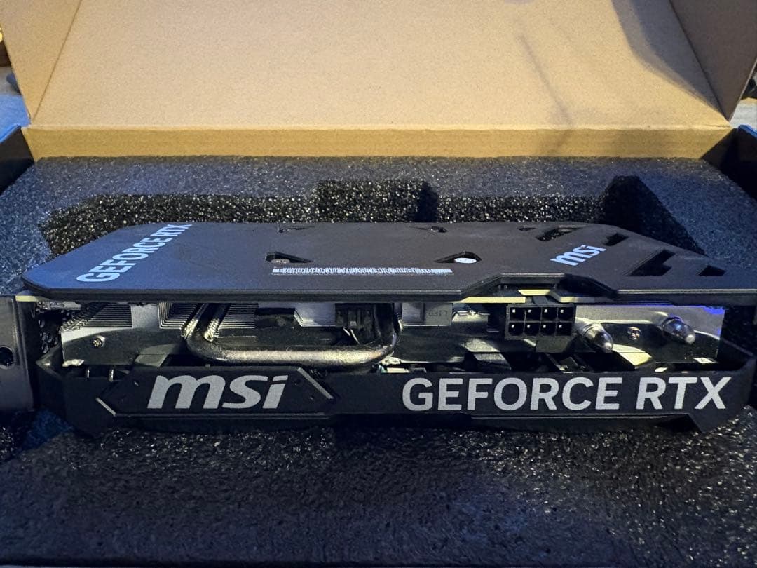 MSI GeForce RTX4060ti 8g グラフィックボード