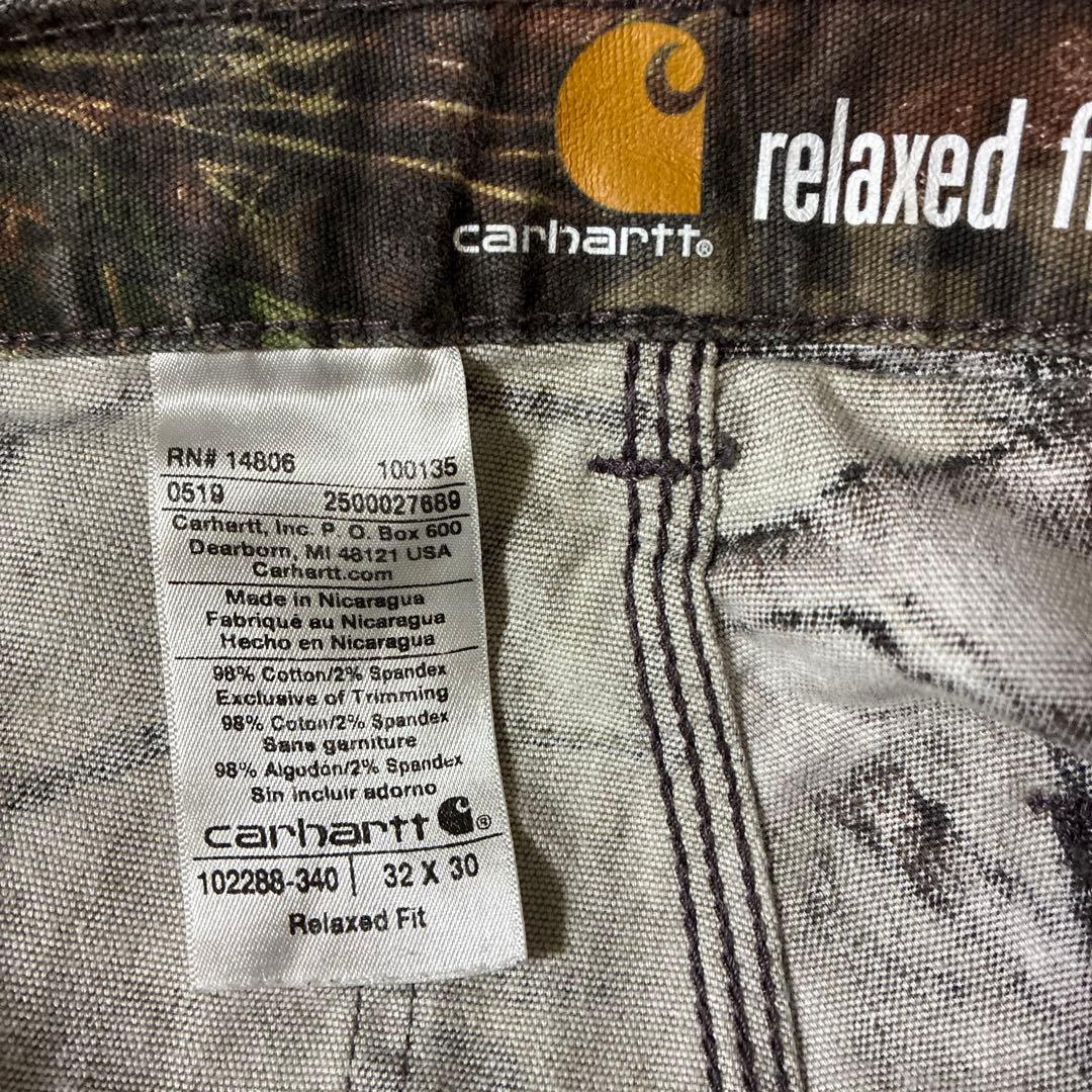 Carhartt カーハート リアルツリー ワークパンツ realtree 32