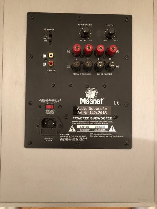 Magnat Needle 9000 Alu 5.1ch サラウンドスピーカー