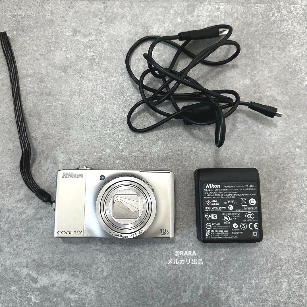 Nikon COOLPIX S8000 シルバー ACアダプター 充電アダプター
