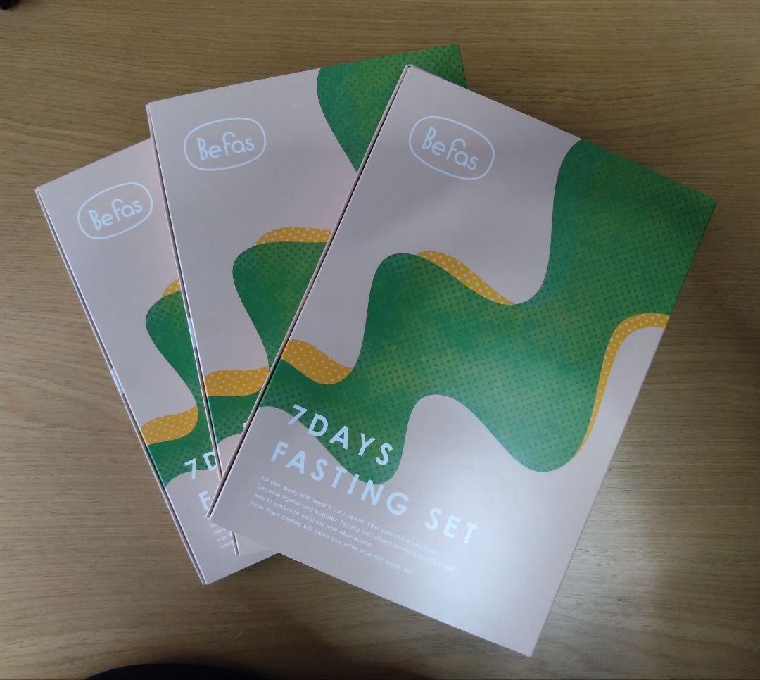 BeFas 7Days Fasting Set　３箱セット