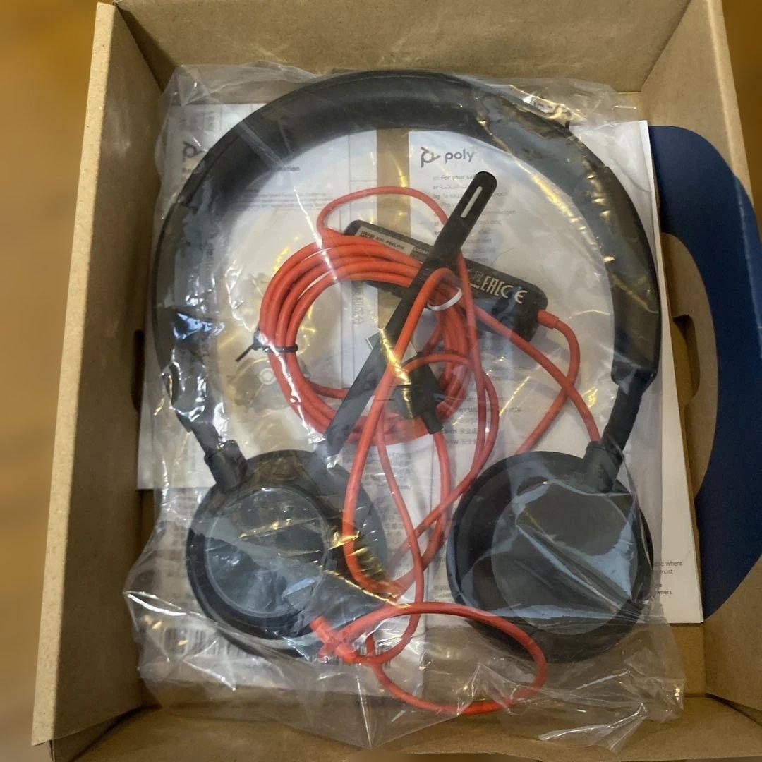 Poly BLACKWIRE 3320 USB-A ヘッドセット