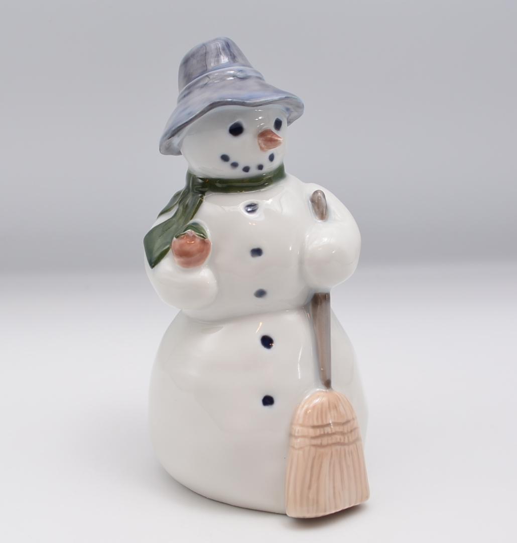 木を持つ少年／スノーマン　２体セット　★ロイヤルコペンハーゲン　ご成約済み