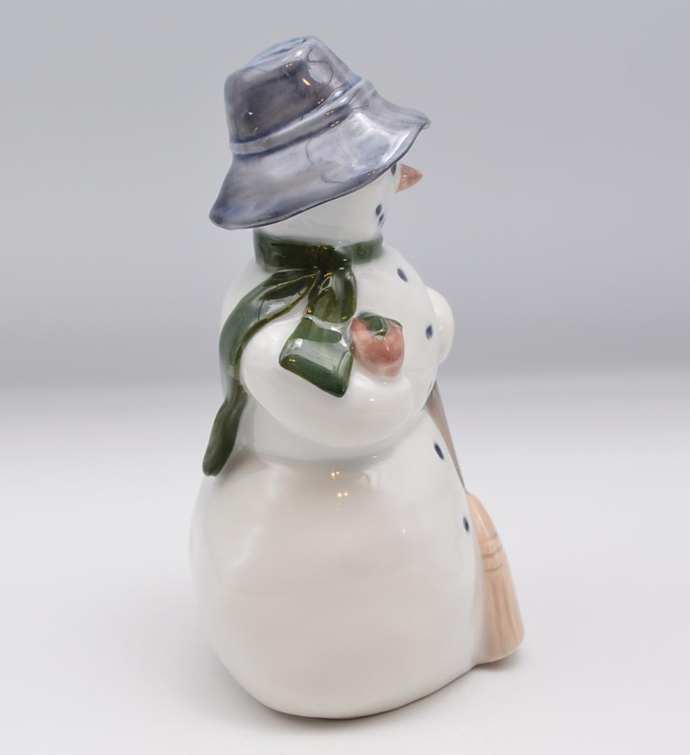 木を持つ少年／スノーマン　２体セット　★ロイヤルコペンハーゲン　ご成約済み