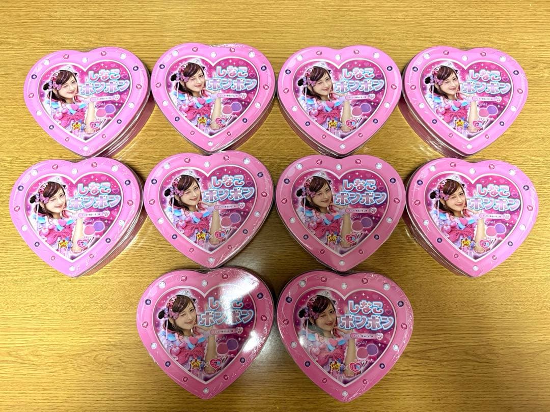 しなこボンボン 10個セット いちご&マンゴー味 6個入り ハート型