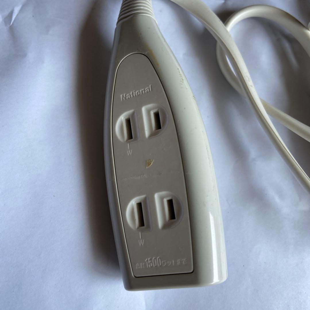 National 電源タップ 1500W 3口
