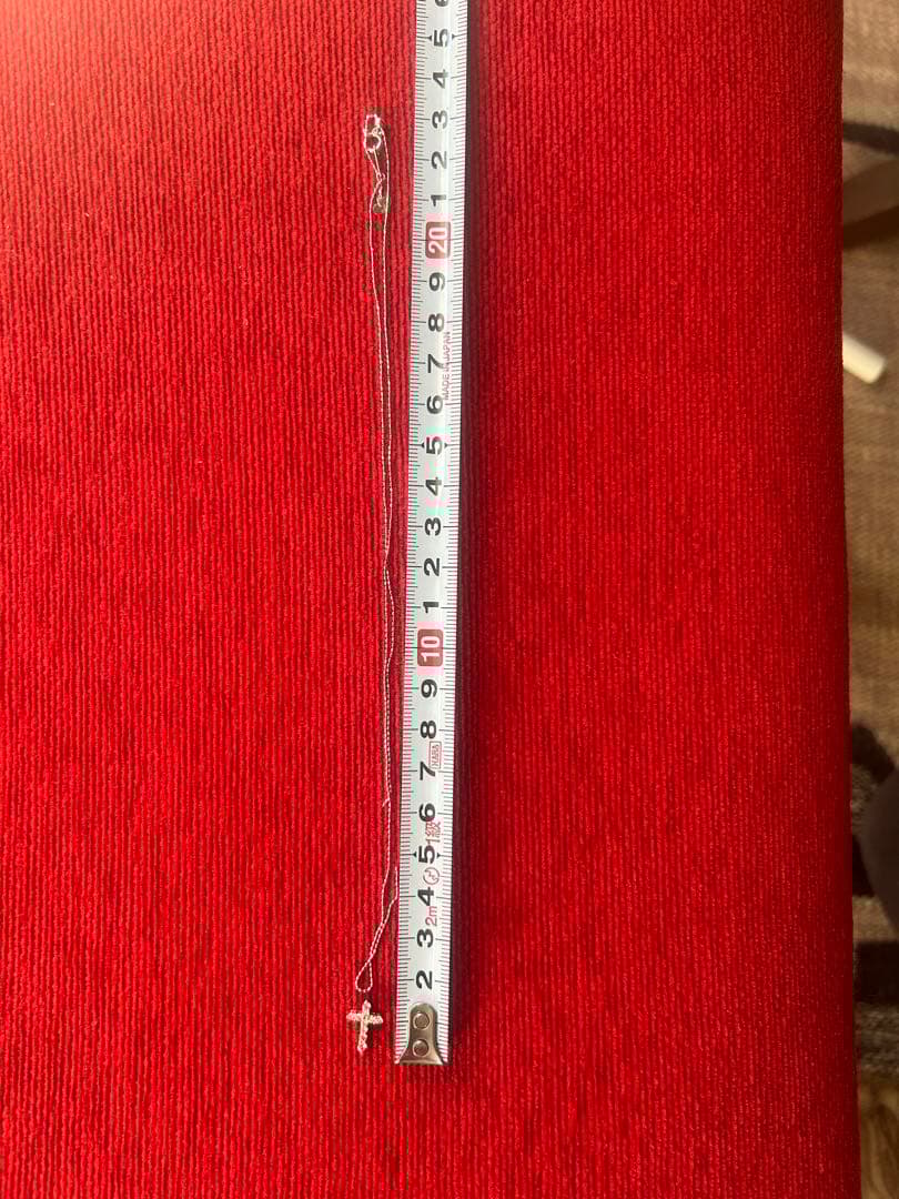 K18WG クロスモチーフ ネックレス