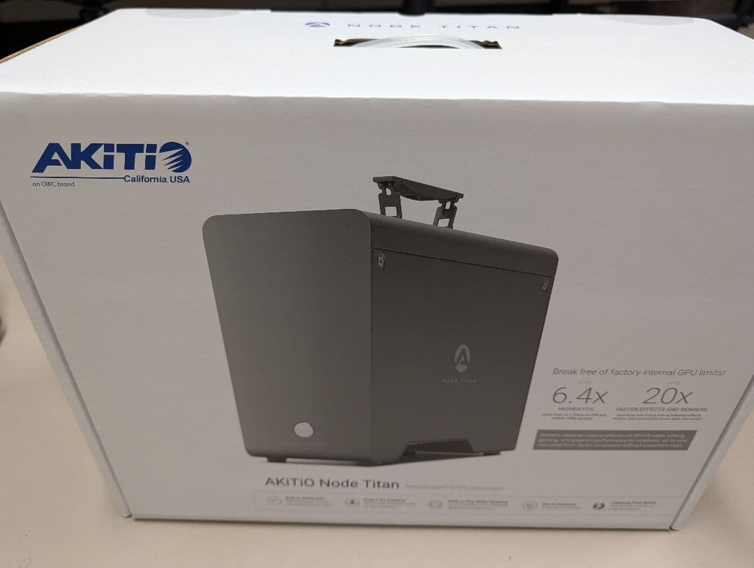 グラフィックボード・グラボ・ビデオカード ELSA GeForce RTX 4070 Ti Node Titan eGPU