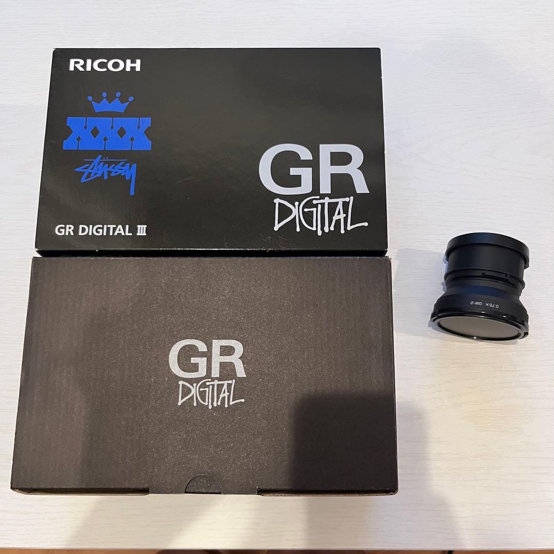 デジタルカメラ RICHO GR DIGITAL III STUSSY