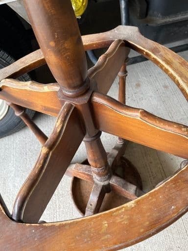 カリモク コロニアル コートハンガー 傘立て付 ポールスタンド 帽子掛け