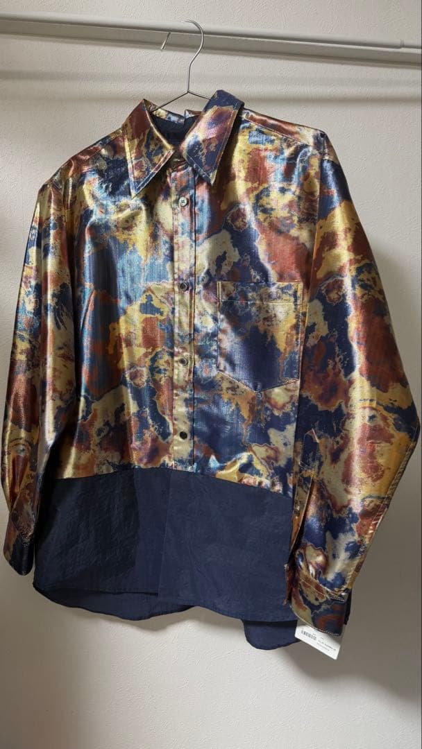 TOGA PULLA マルチカラーロングスリーブシャツ