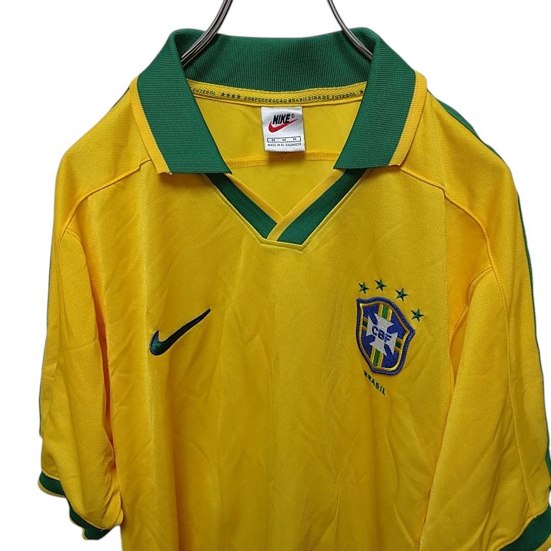 (未使用)ナイキ 1997年コパ・アメリカ ブラジル代表ユニフォーム Mサイズ