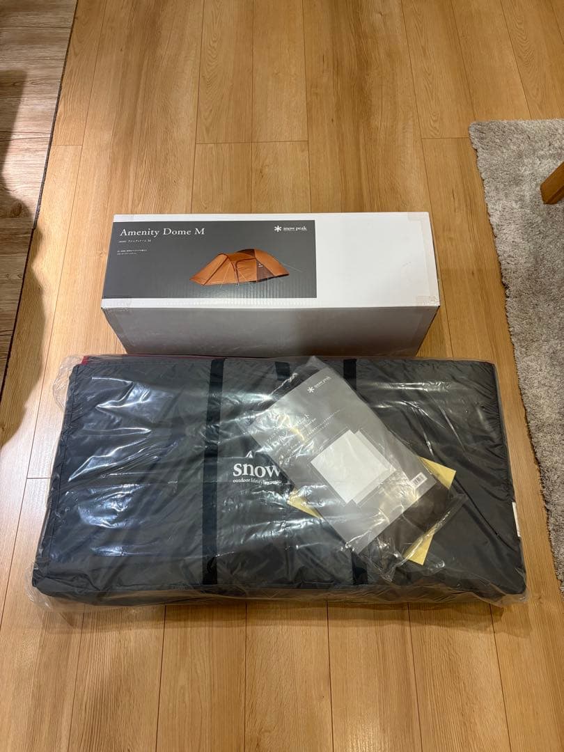 新品　スノーピーク アメニティドームM・フロアマット・グランドシート3点セット