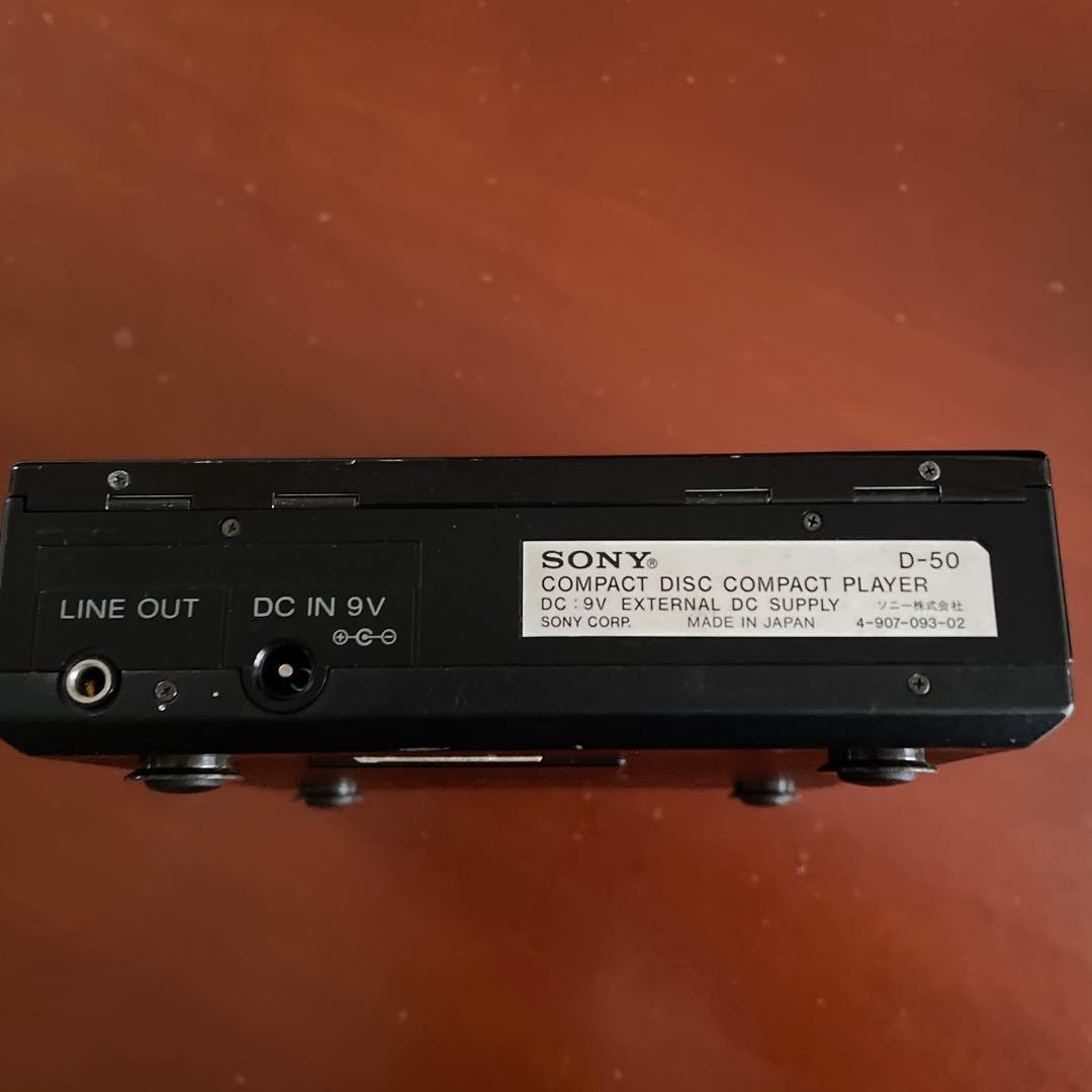 【ジャンク品】SONY CD Compact Player D-50
