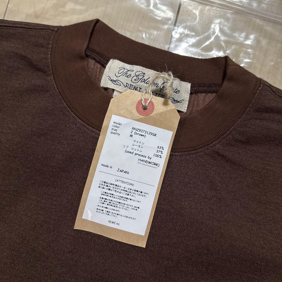 トップス SHISHIKUI REMI RELIEF football lt /BROWN