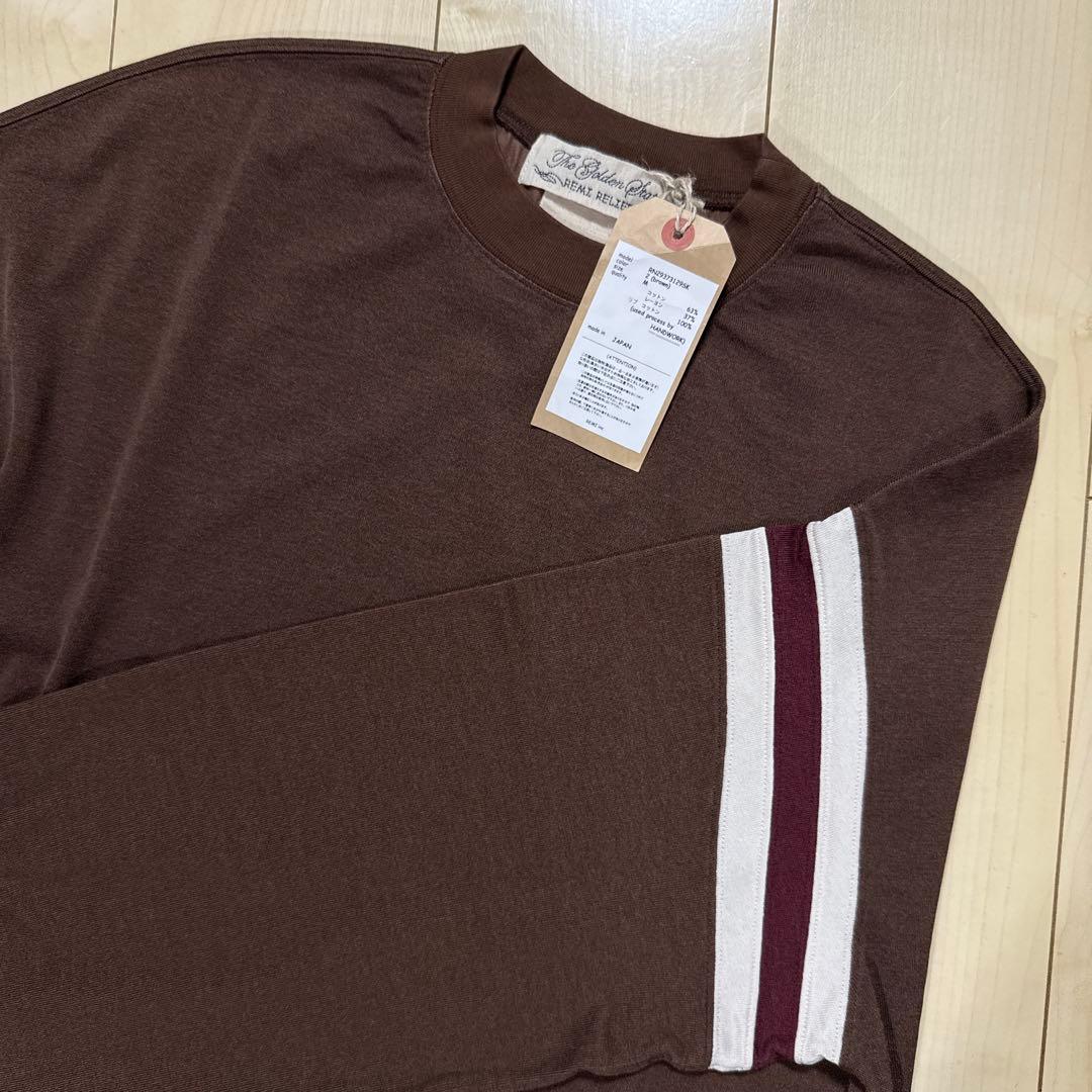 トップス SHISHIKUI REMI RELIEF football lt /BROWN