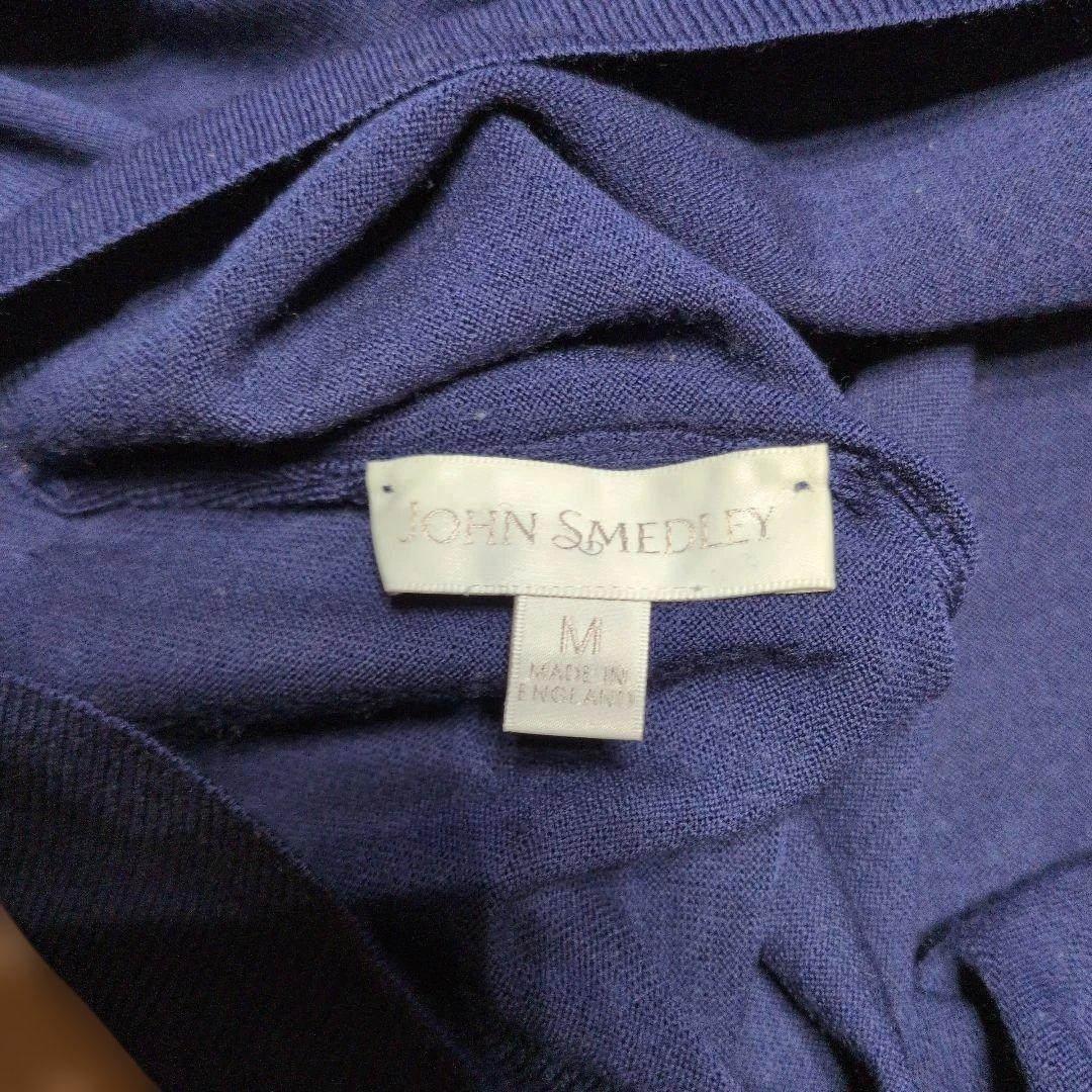 ジョンスメドレー ニュージーランドメリノウール100％ タートルネック 美品