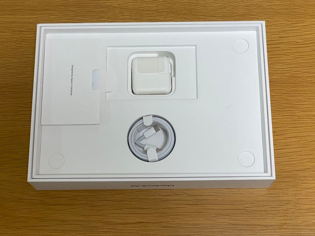 MacBookAirM1ゴールド メモリ/8GB/SSD512GB/付属品有り