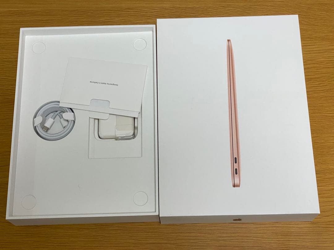 MacBookAirM1ゴールド メモリ/8GB/SSD512GB/付属品有り