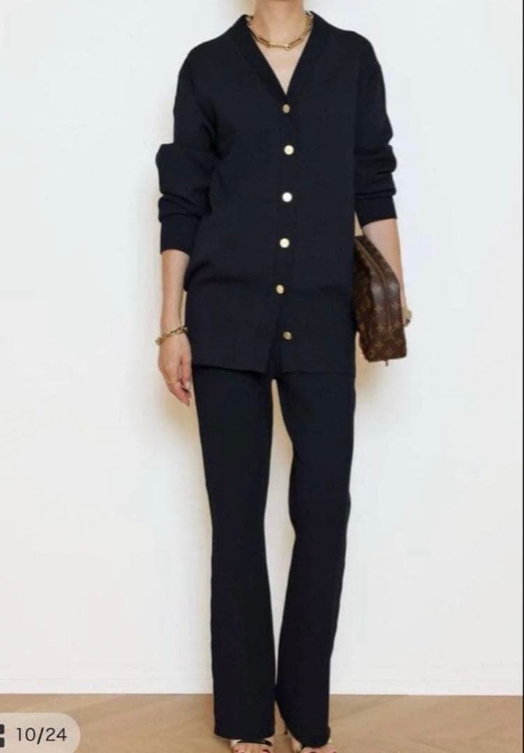 【タグ付】ミューズドゥーズィエムクラスDINER B ロングカーディガン F