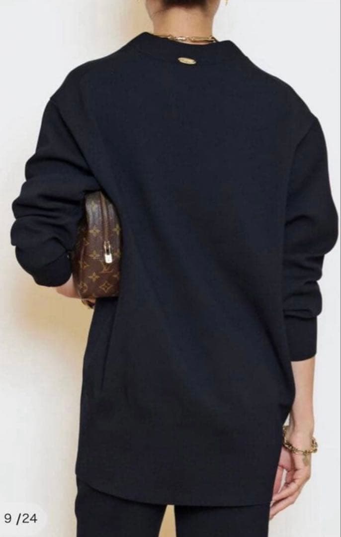 【タグ付】ミューズドゥーズィエムクラスDINER B ロングカーディガン F