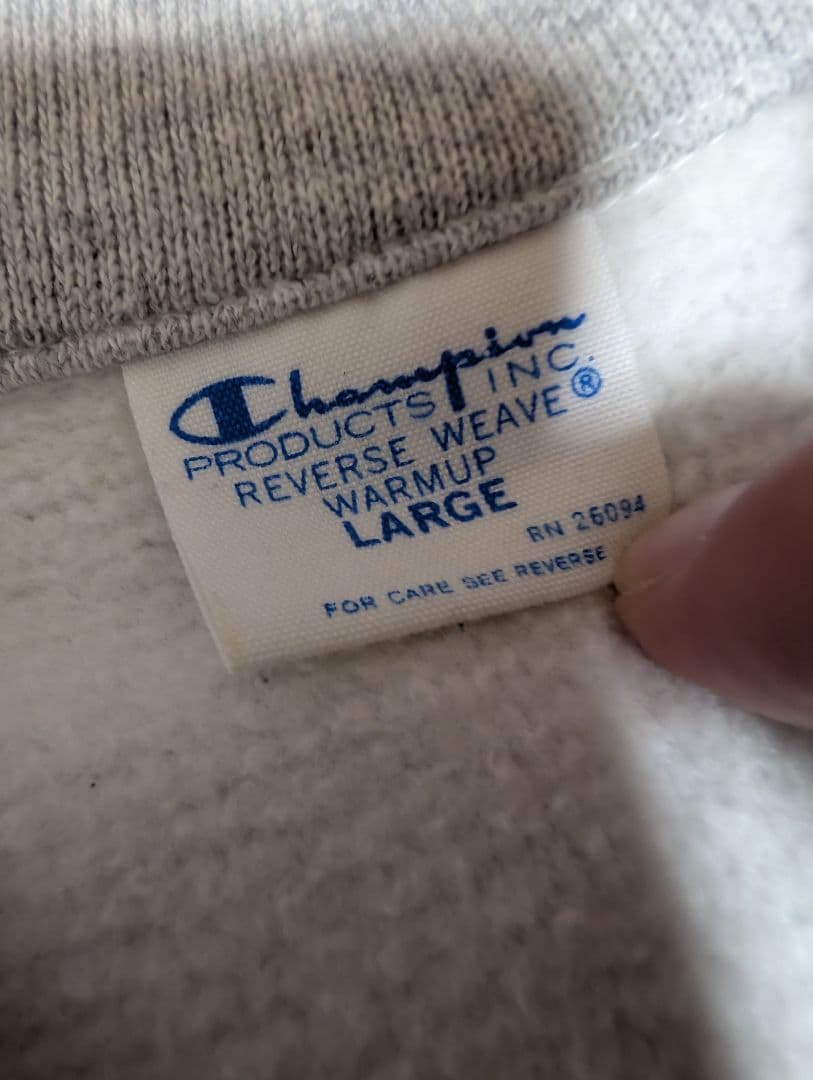 チャンピオン USAFA ハーフジップ リバースウィーブ 単タグ 復刻