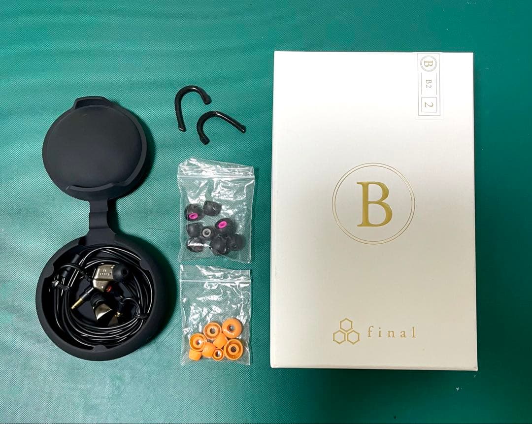 final B2 1BAイヤホン 美品