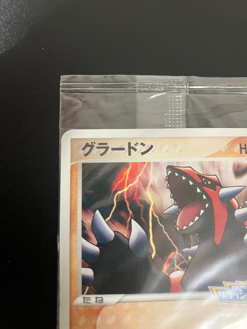 ポケモンカード ポケパーク グラードン 未開封 プロモ Groudon