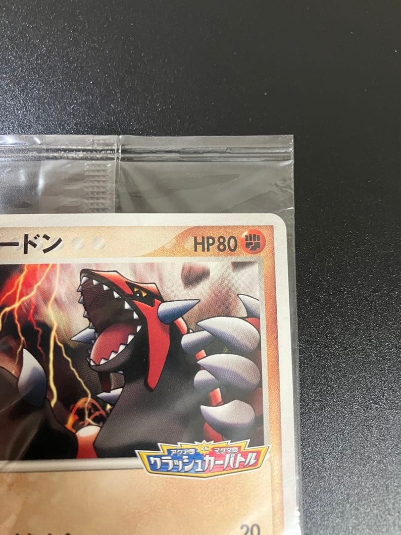 ポケモンカード ポケパーク グラードン 未開封 プロモ Groudon