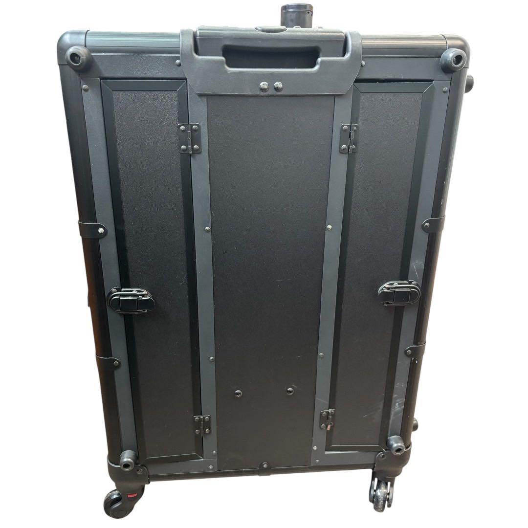 LEDライト、鏡付き、プロ用メイクボックス キャリーケースタイプ