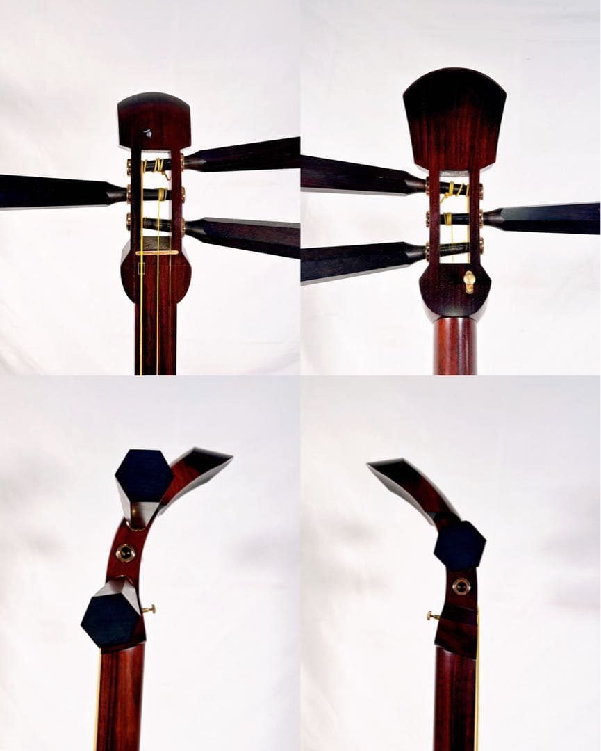 津軽三味線　高級花林材　太棹　東さわり　本皮　皮破れなし