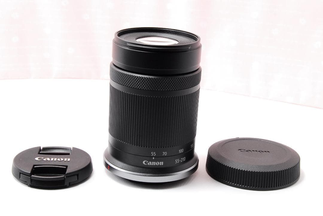 〓望遠レンズ〓キヤノン RF-S 55-210mm F5-7.1 IS STM