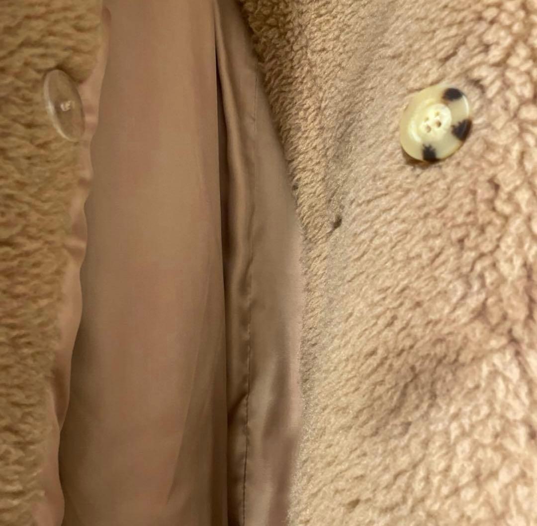 rnyroom21 ベアコート　テディコートXSライトブラウン　マックスマーラ