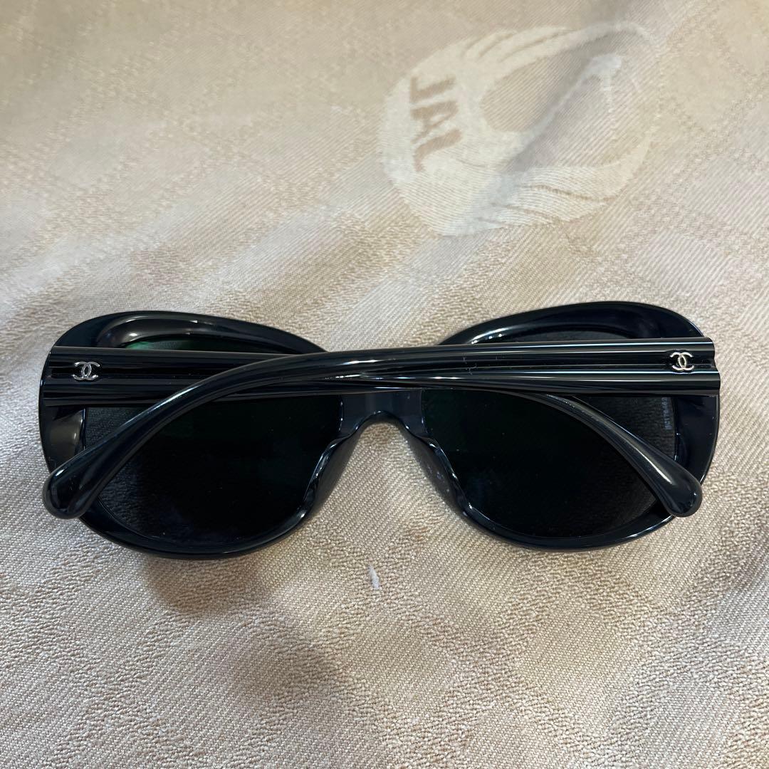 ラ*ス様 CHANEL ブラック サングラス