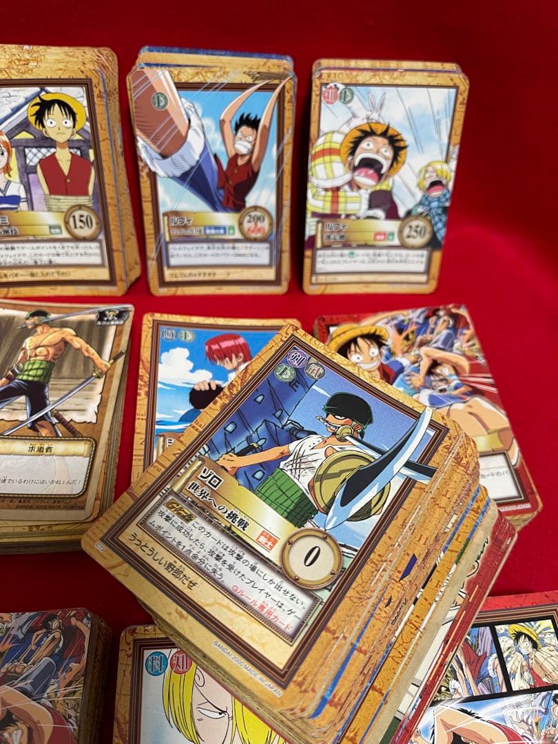 ワンピース旧カードゲーム　カードダス　850枚以上　まとめ　初期ハイパーバトル