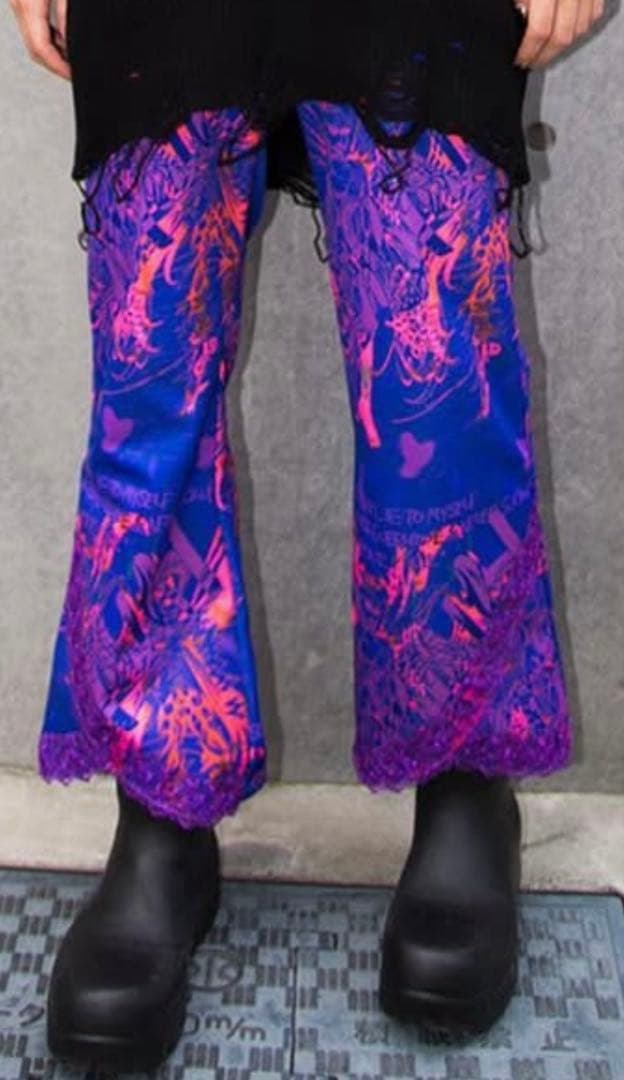 KOBINAI コビナイ　サイケパンツ　未使用タグ付き