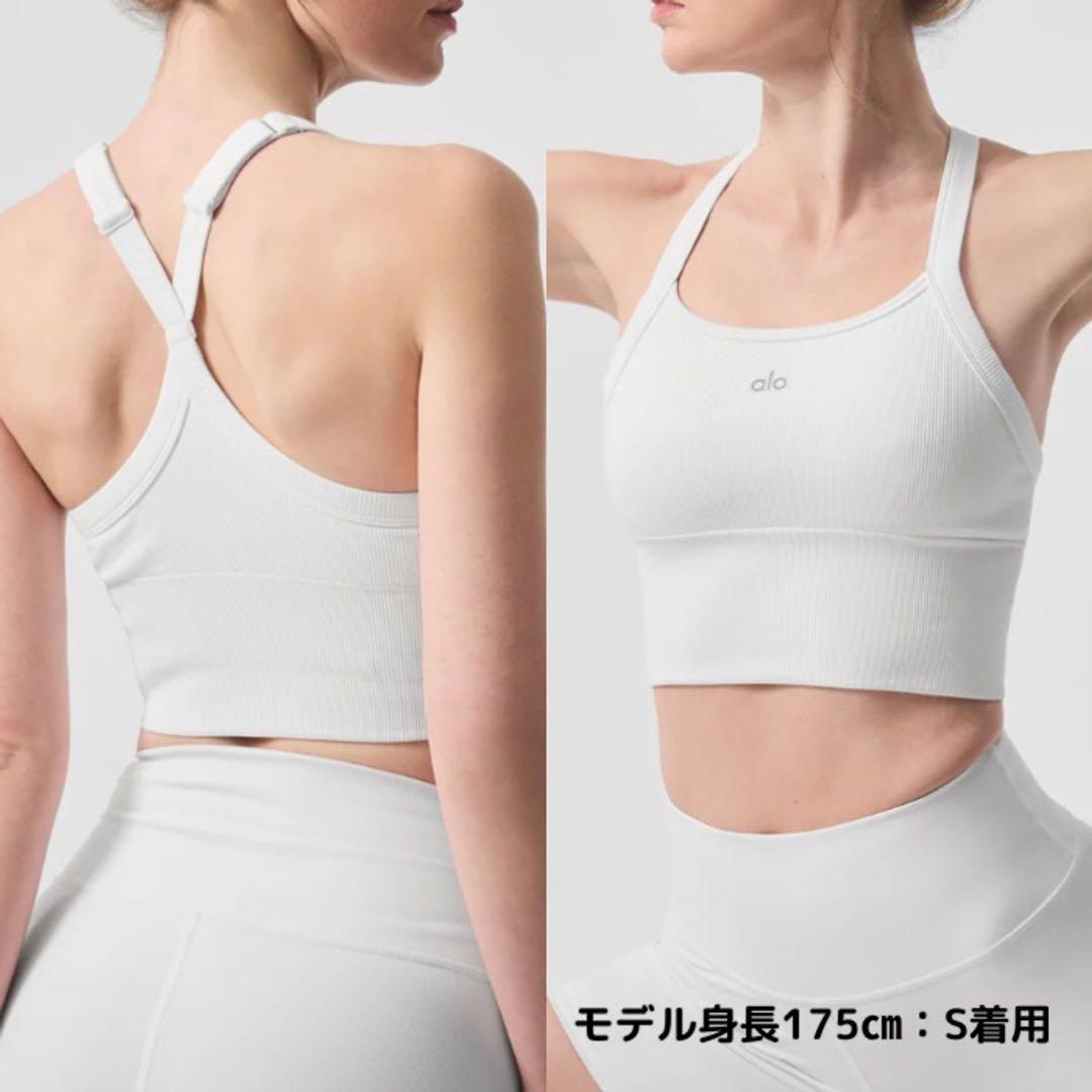 【新品未使用】alo アロ トップス タンクトップ パット ピラティス ヨガ