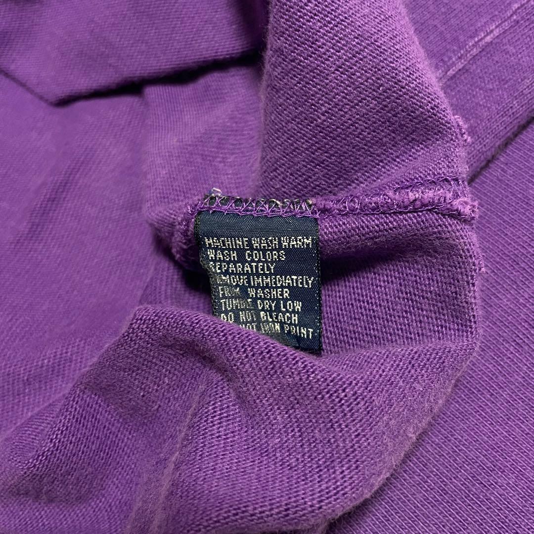 90's 初期 POLO SPORT ラガーシャツ ラルフローレン パープル