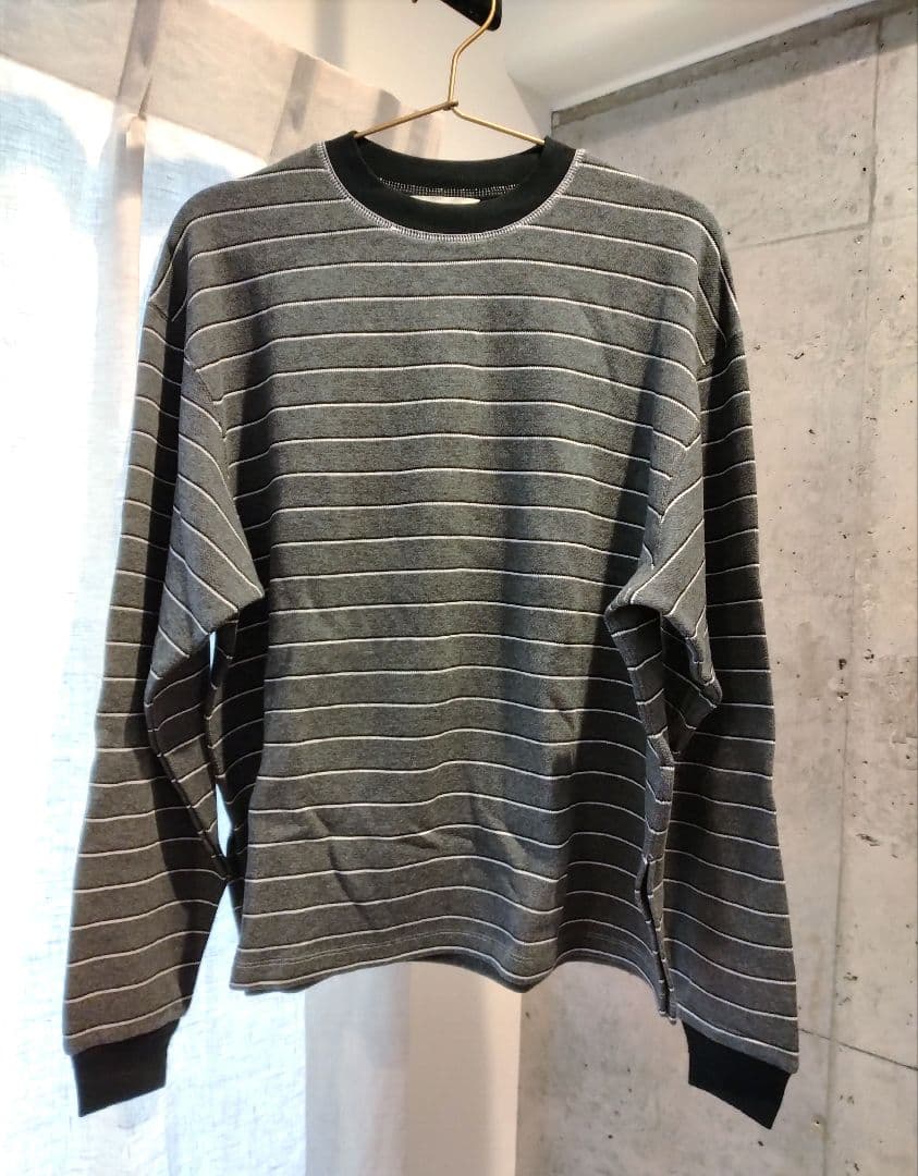 【未使用品】TODAYFUL Border Long T-shirts グレー