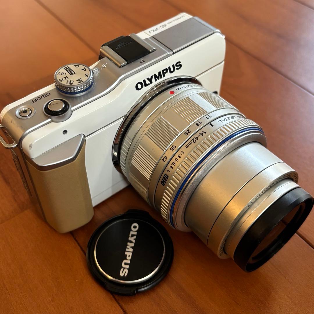 ✨スマホへ転送✨オリンパス PL1 ミラーレスカメラ