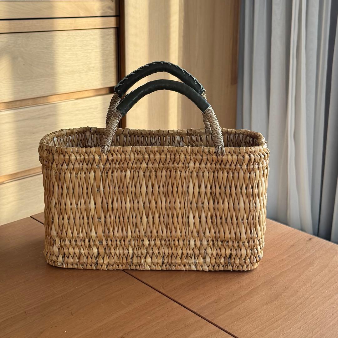 [1/9〆切] warang wayan ワランワヤン かごバッグ大小2点セット