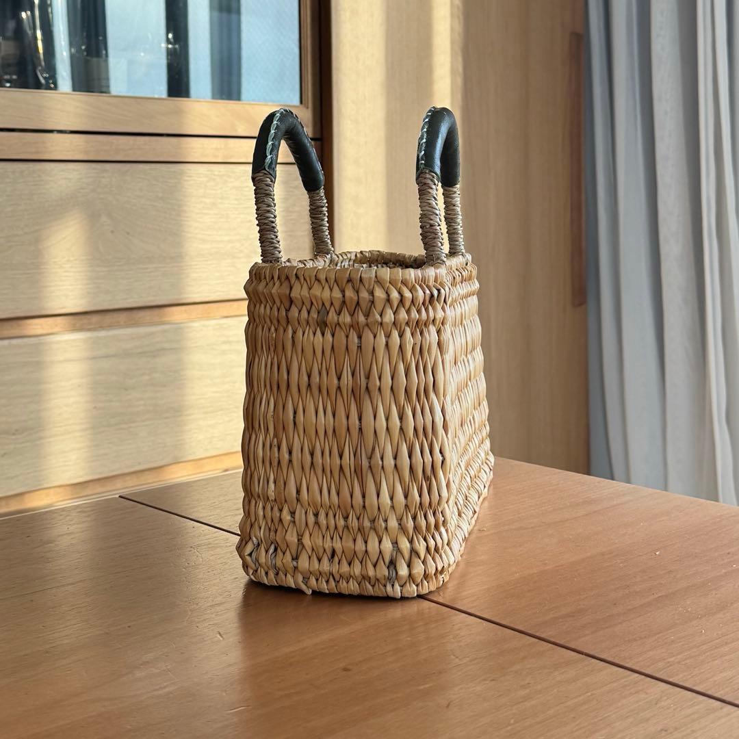 [1/9〆切] warang wayan ワランワヤン かごバッグ大小2点セット