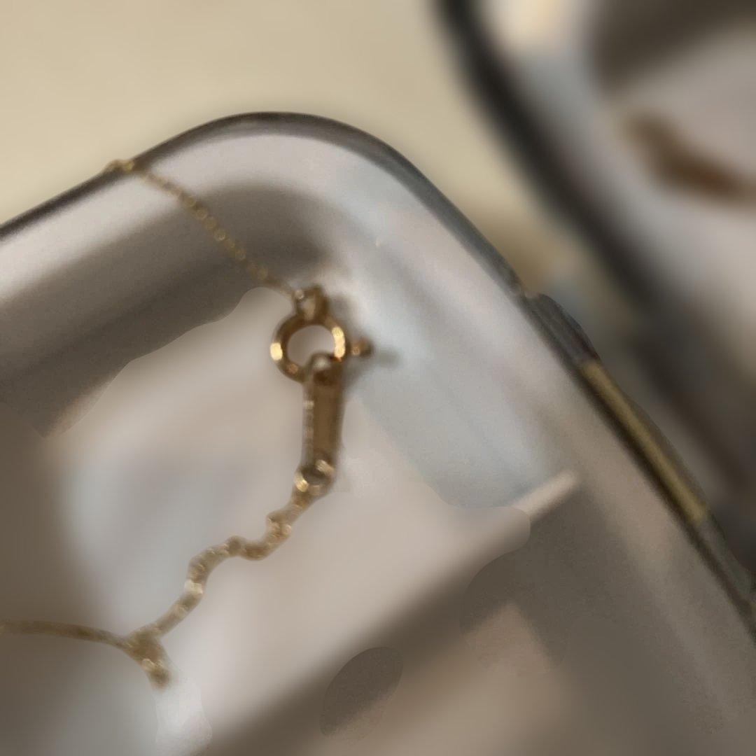 ゴールド 三日月モチーフ ネックレス最終価格