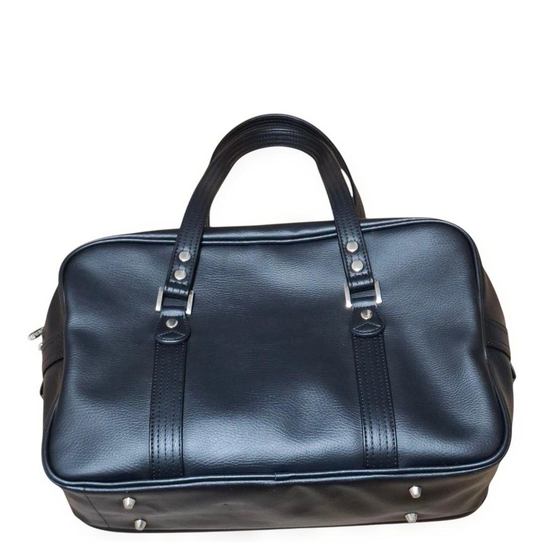 イーストボーイ　スクールバッグ　スクバ　Venus　ブラック　刺繍シルバー