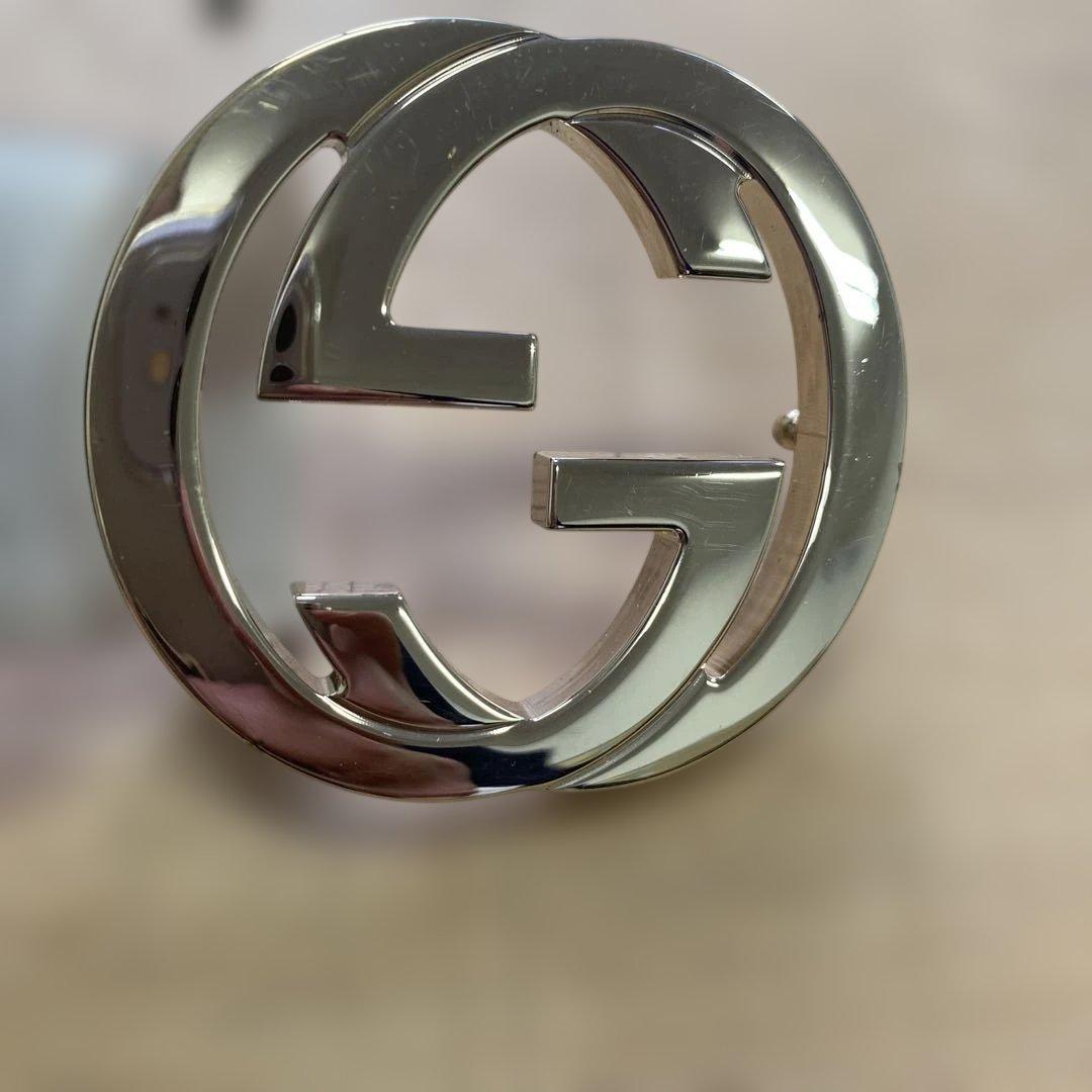 REO GUCCI ベルト インターロッキング グッチシマ GGレザー