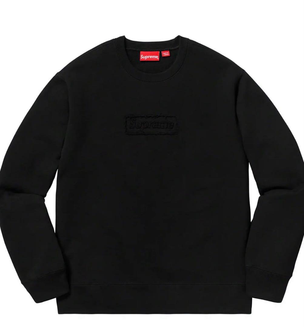 専用）supreme Cutout Logo Crewneck