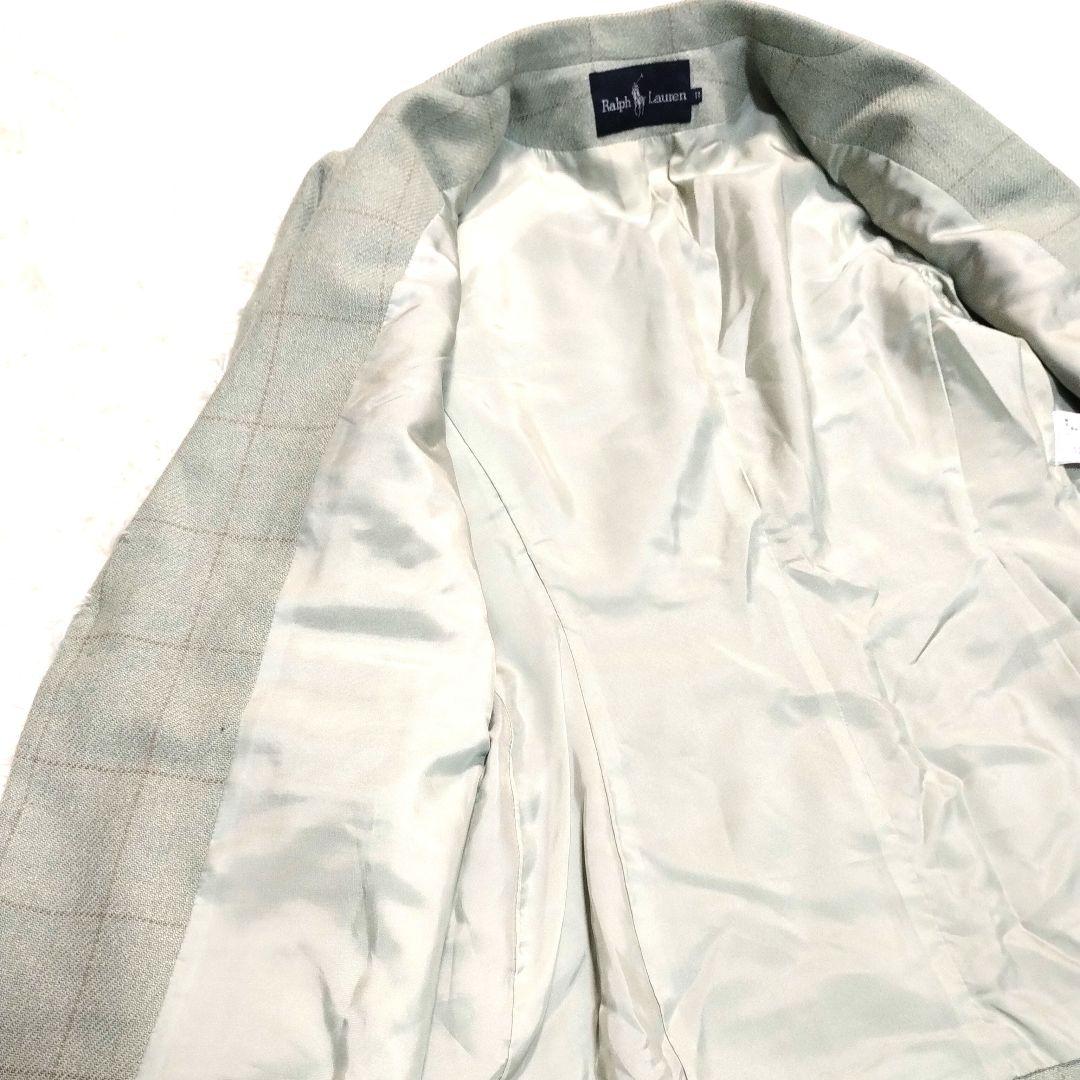 ★ムーミンママ様★Ralph Lauren シルク ウール チェック