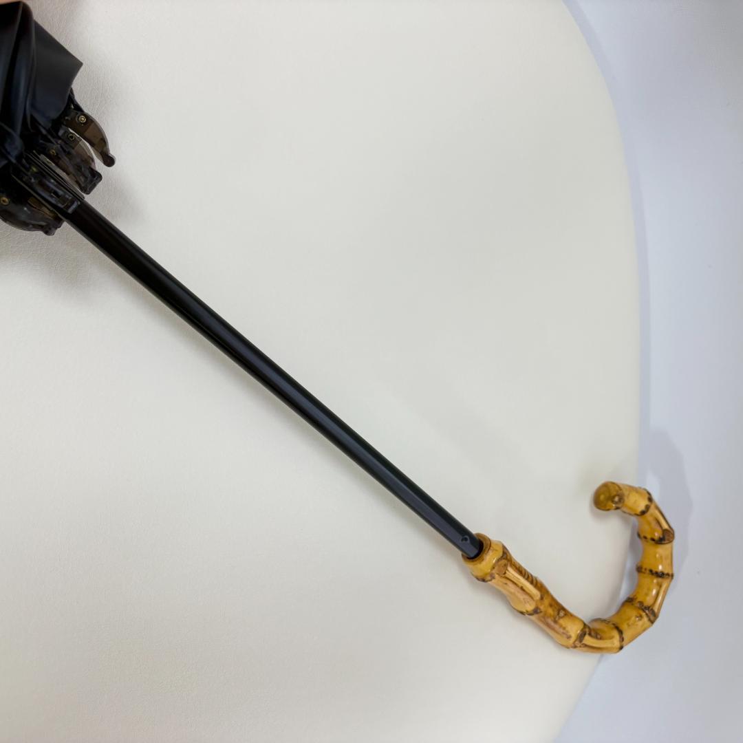 【未使用】ビシェリ　日傘　完全遮光　2段折りたたみ傘　ネイビー ピンク